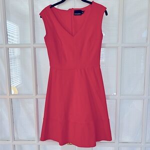 Calvin Klein Women's Red Sleeveless Dress